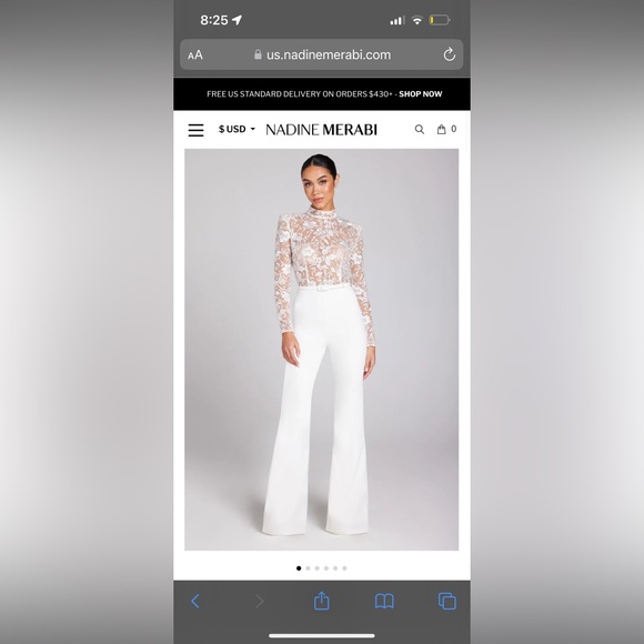 NADINE MERABI Pants - Nadine Merabi Joanna Jumpsuit